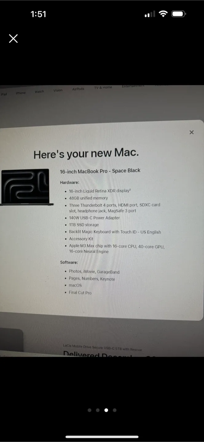 Apple 16-inch MacBook Pro - Space Black image indicator(2)