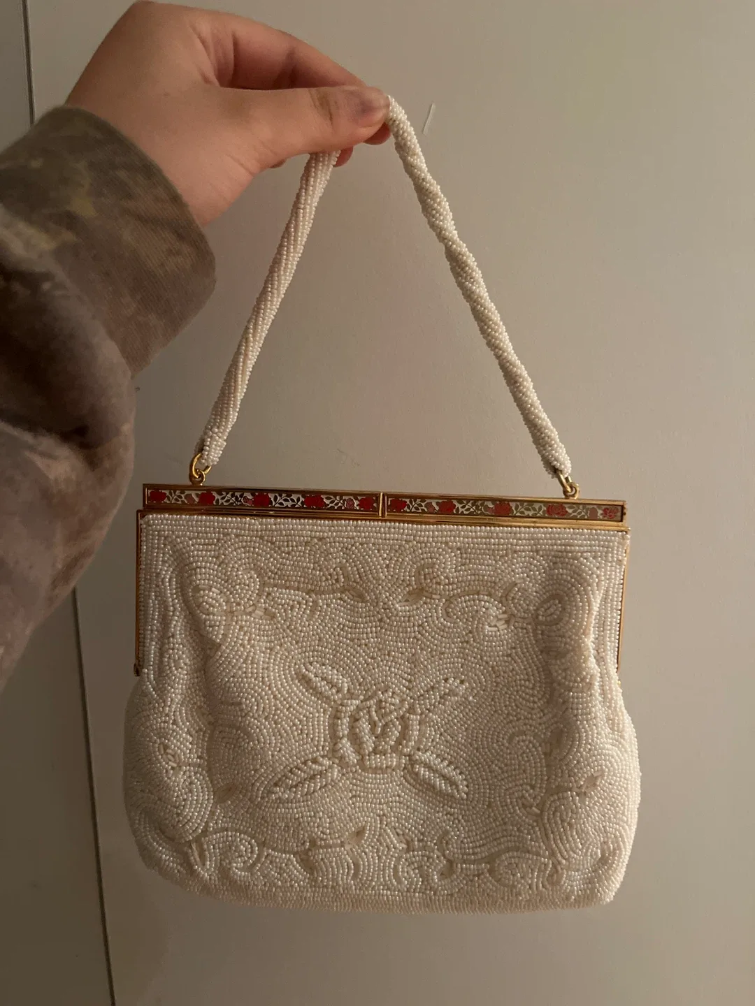 Vintage Walborg Beaded Clutch Purse