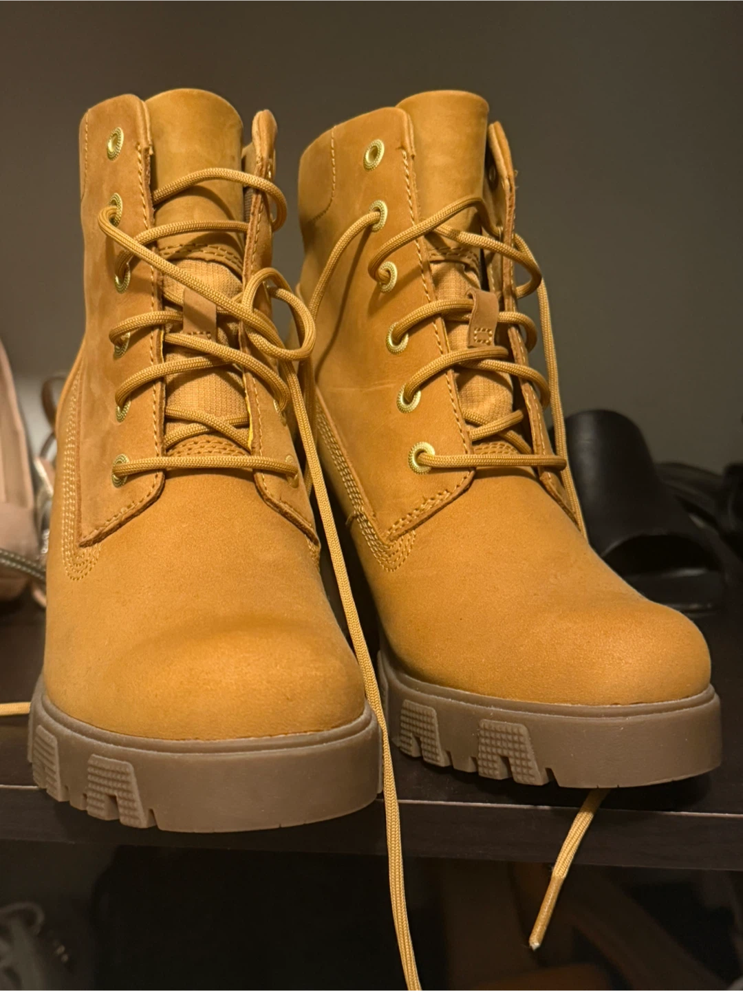 Timberland Women's Heeled Boots - Size 7.5