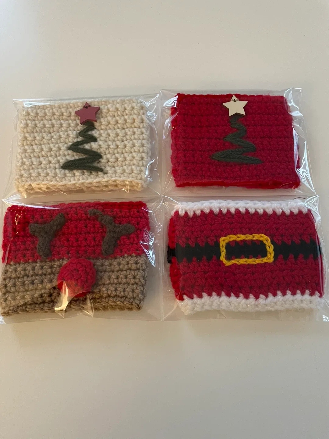 Christmas  cup cozies