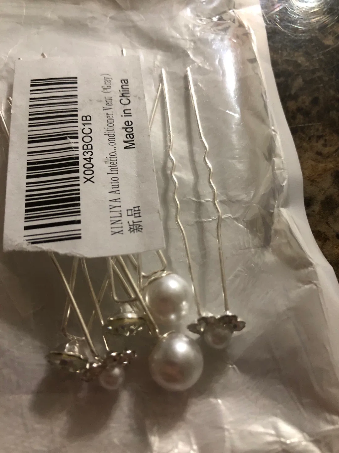 6pcs  Pearl Hair Pins - New! image indicator(2)