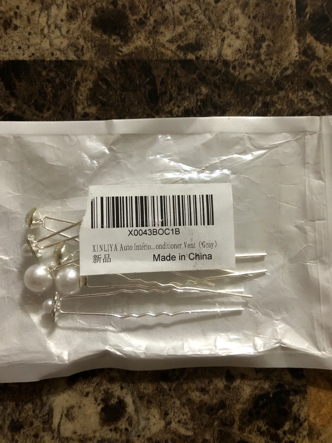 6pcs  Pearl Hair Pins - New! image indicator(5)