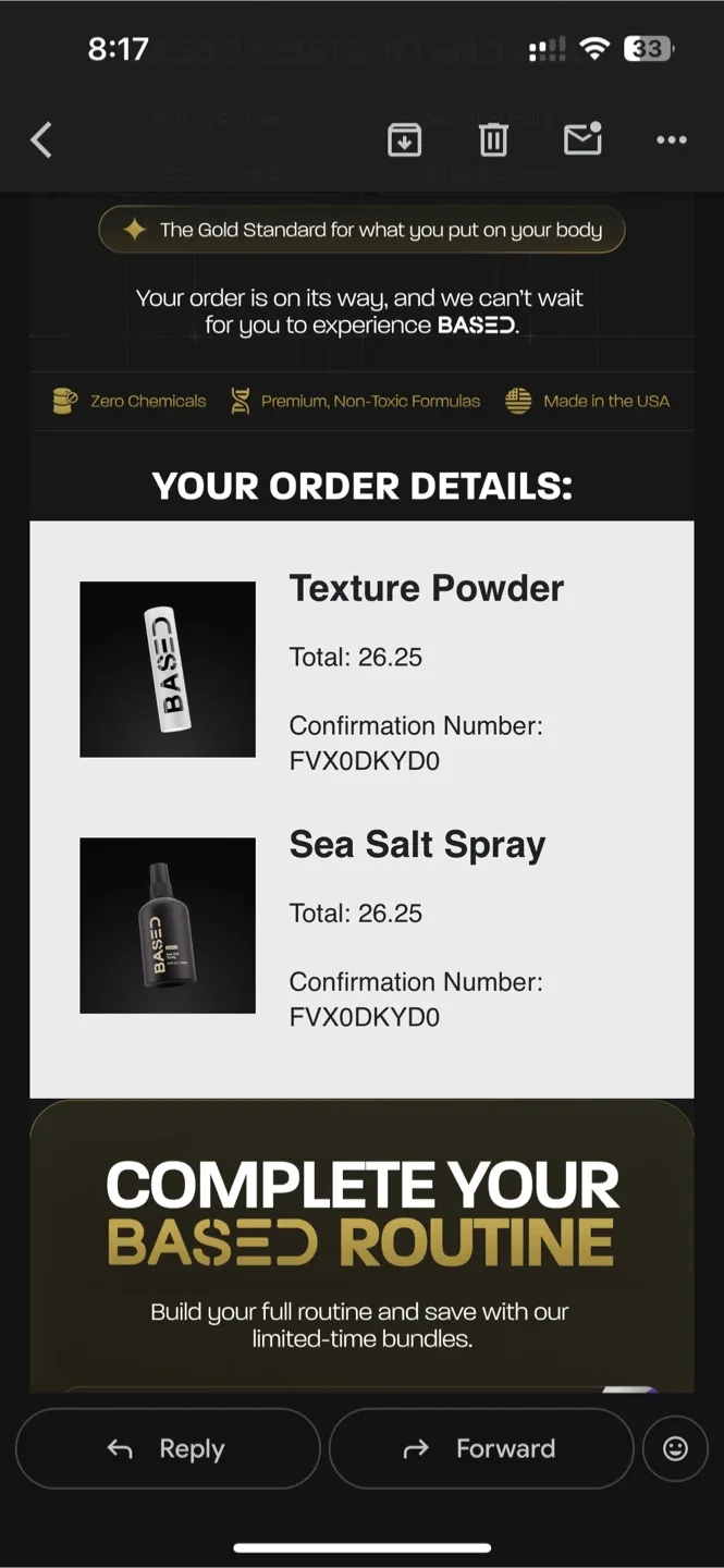 BASED Texture Powder