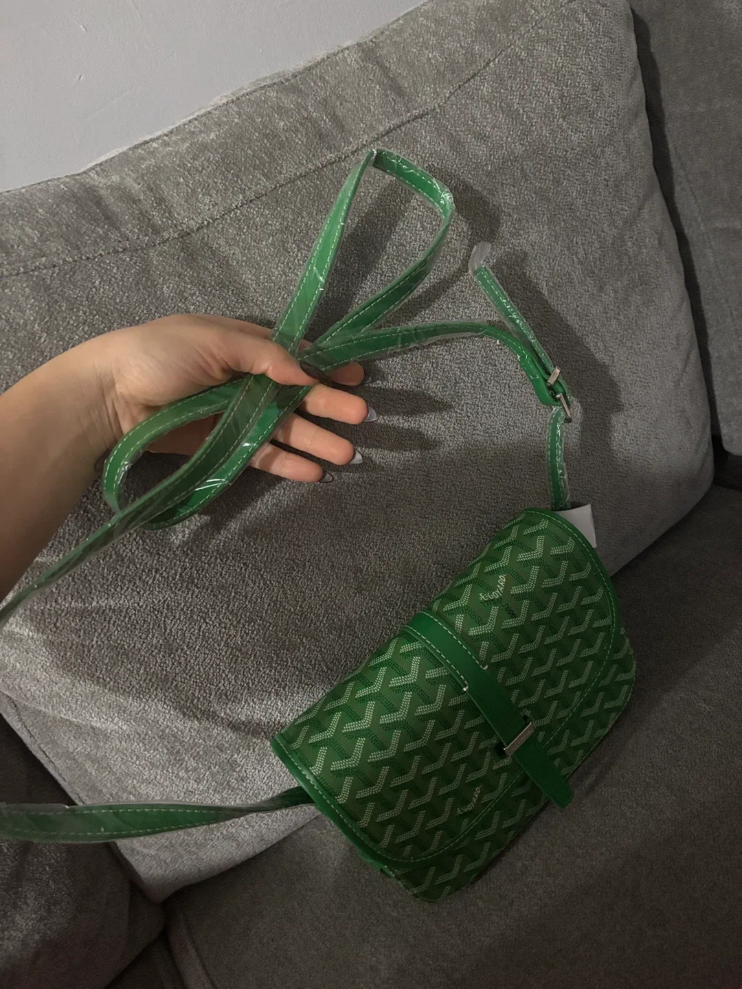 Goyard Green Shoulder Bag image indicator(3)