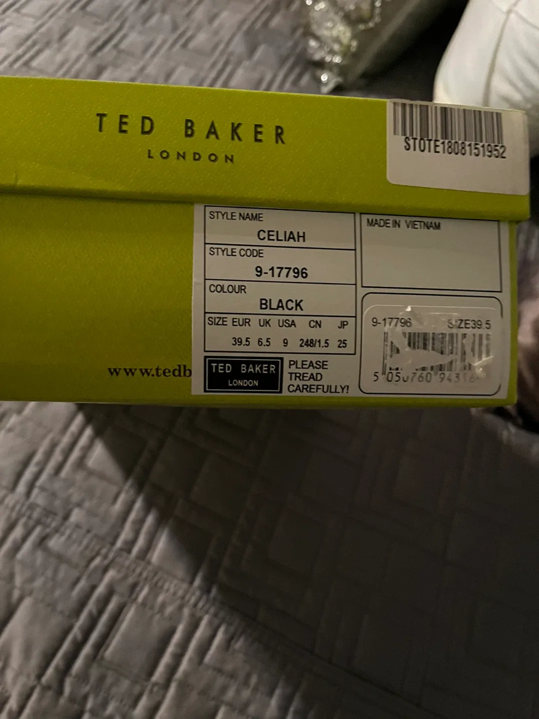 Ted Baker London Black Ankle Boots image indicator(6)