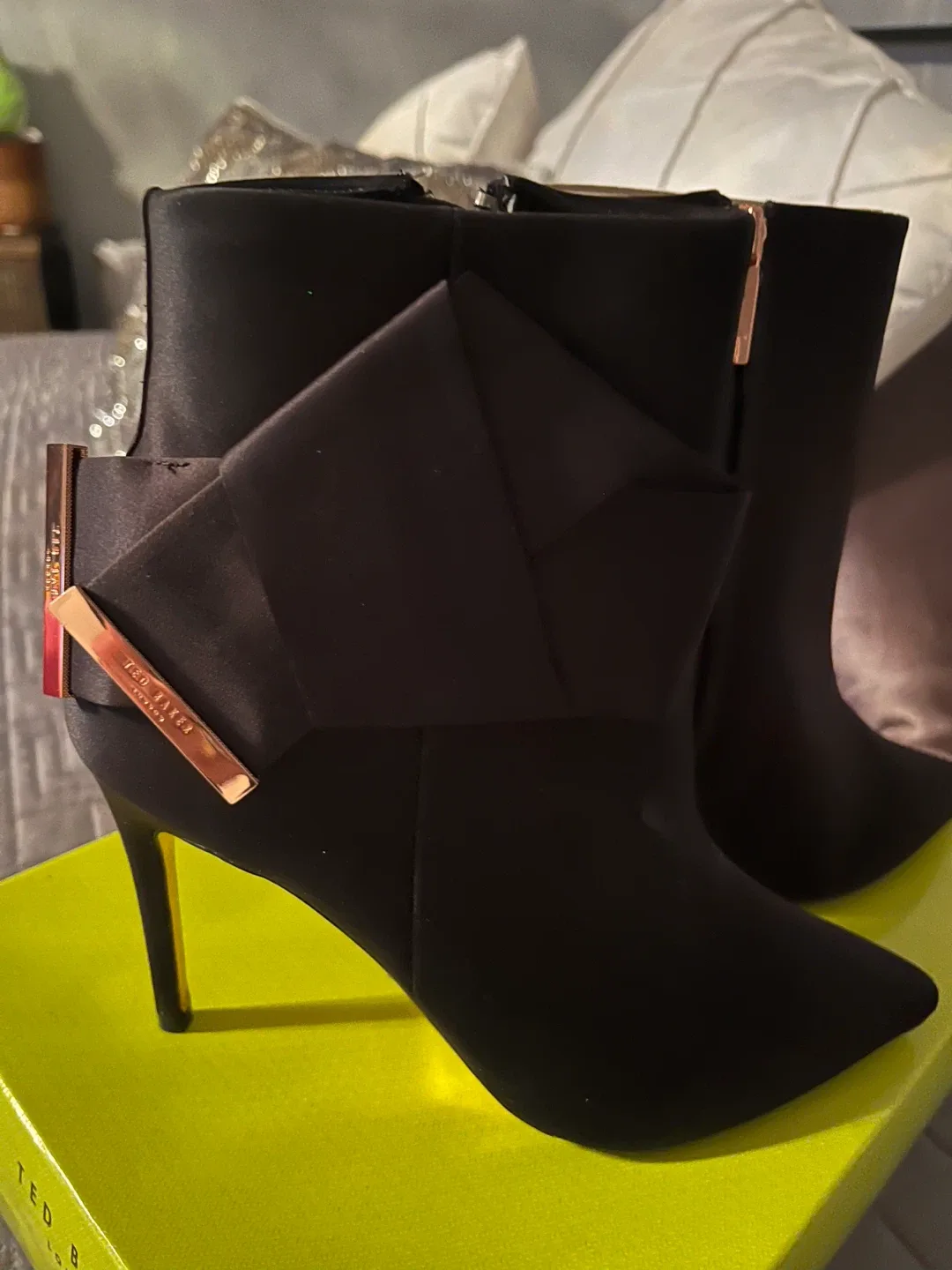 Ted Baker London Black Ankle Boots image indicator(2)