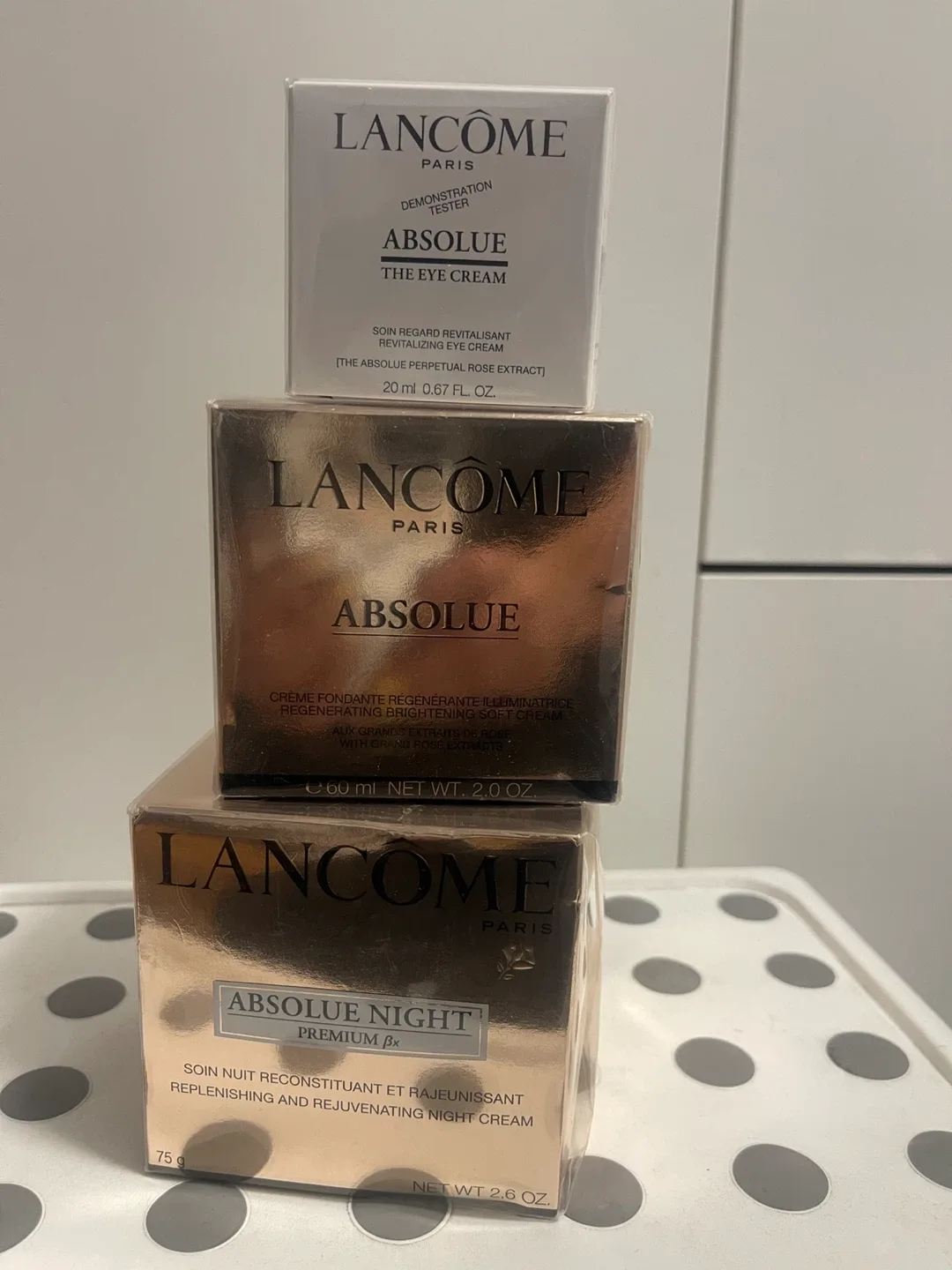 Set of Lancôme Creams Brand New