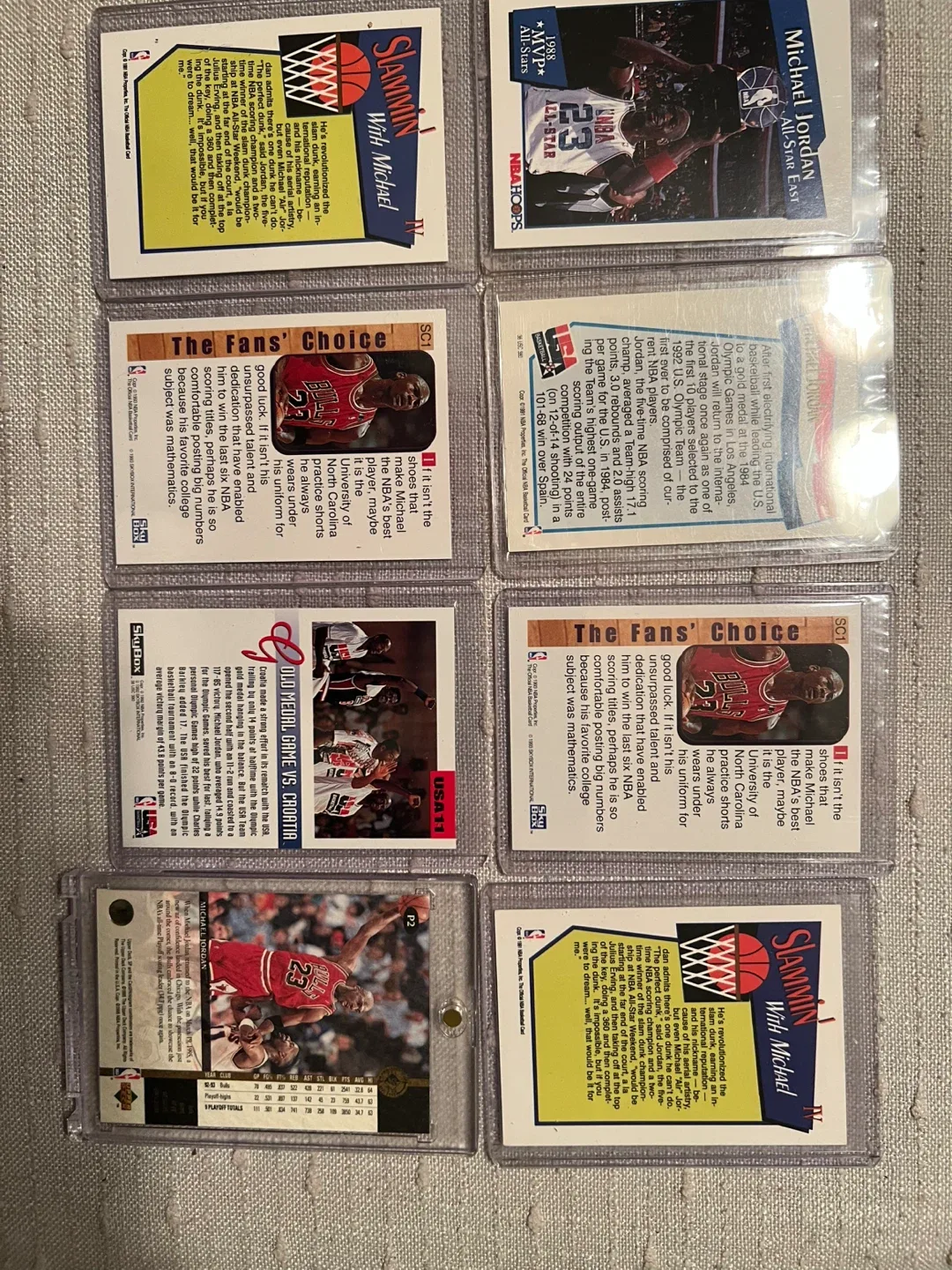Michael Jordan sports cards.  Take them all image indicator(2)
