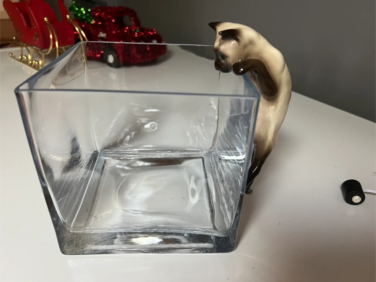 Fish bowl with cat image indicator(2)