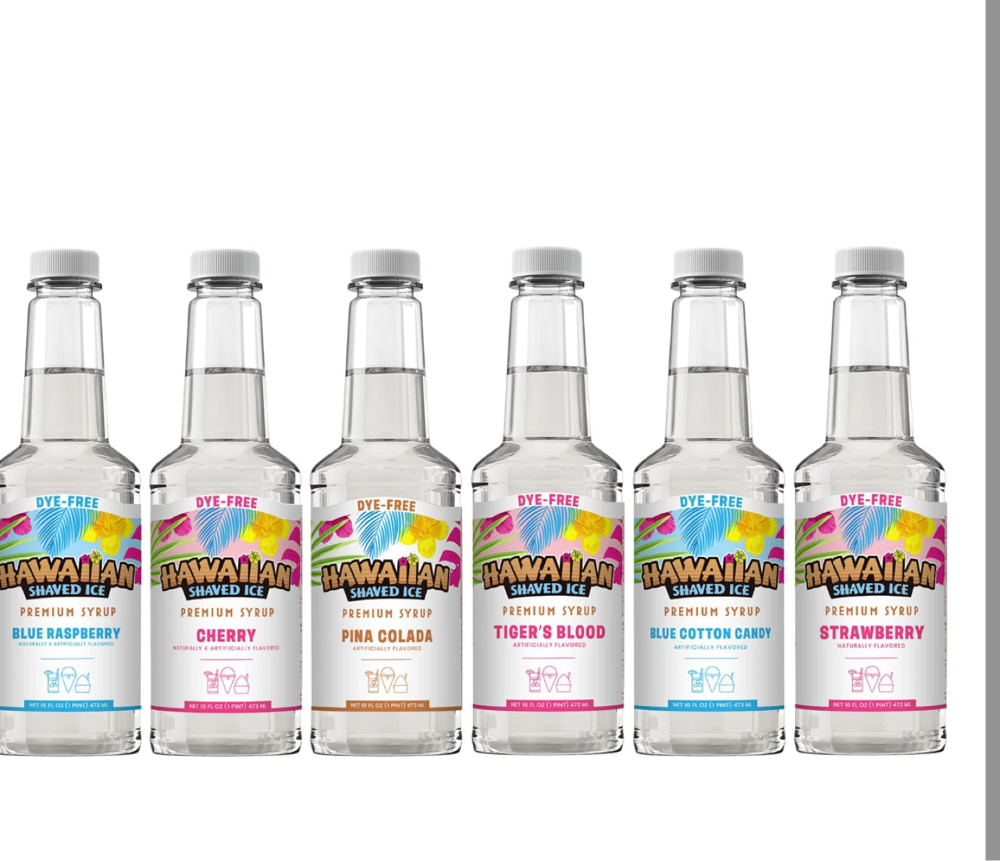 Hawaiian Shaved Ice Premium Syrup Set - photo 2