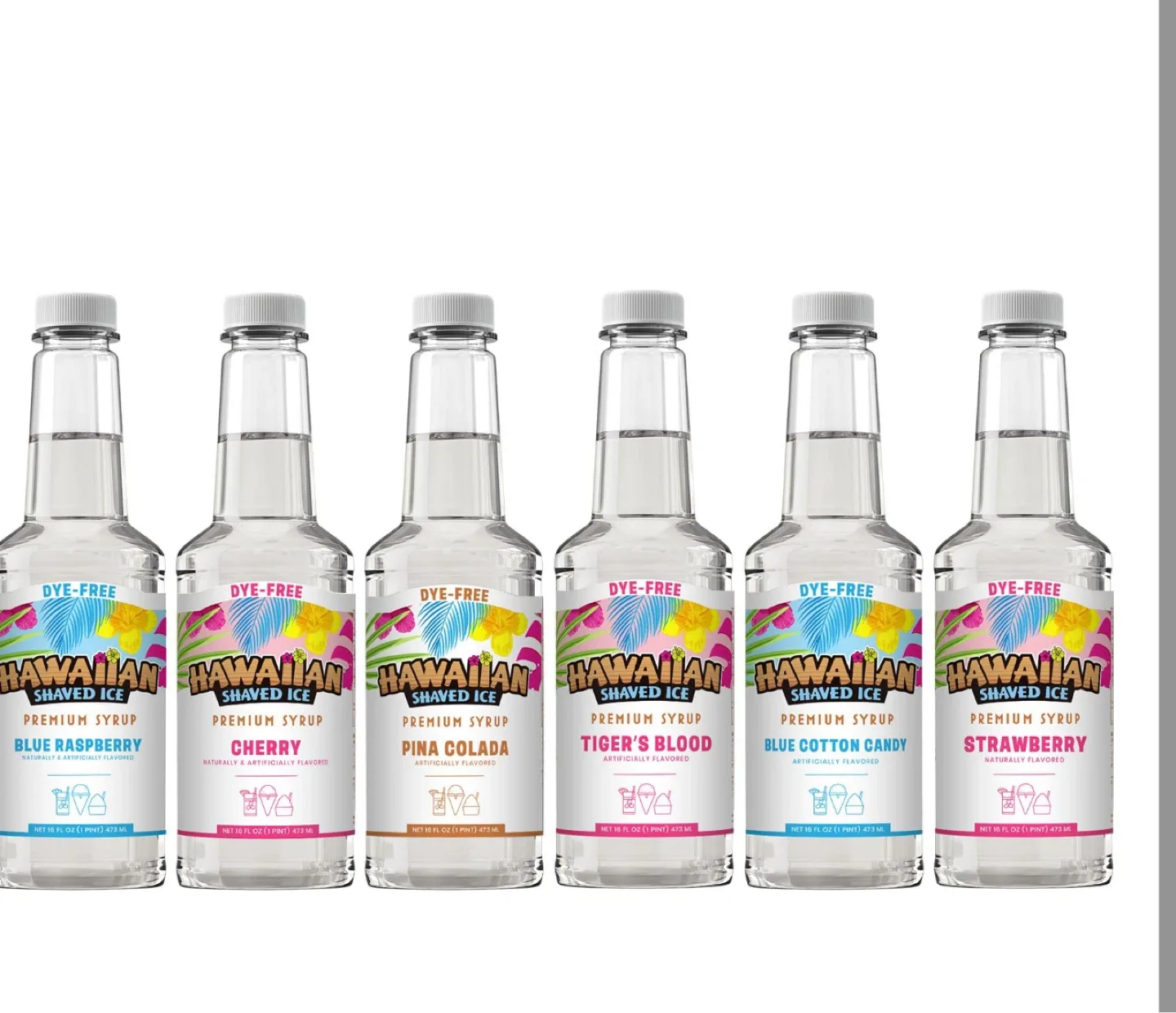 Hawaiian Shaved Ice Premium Syrup Set image indicator(2)