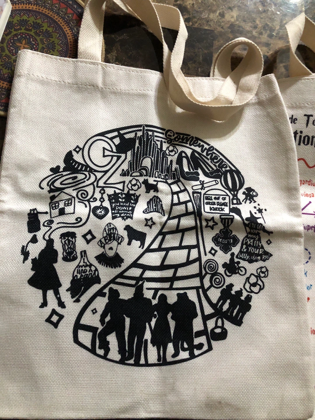 Harry Potter Canvas Tote Bags - Set of 2 - photo 3