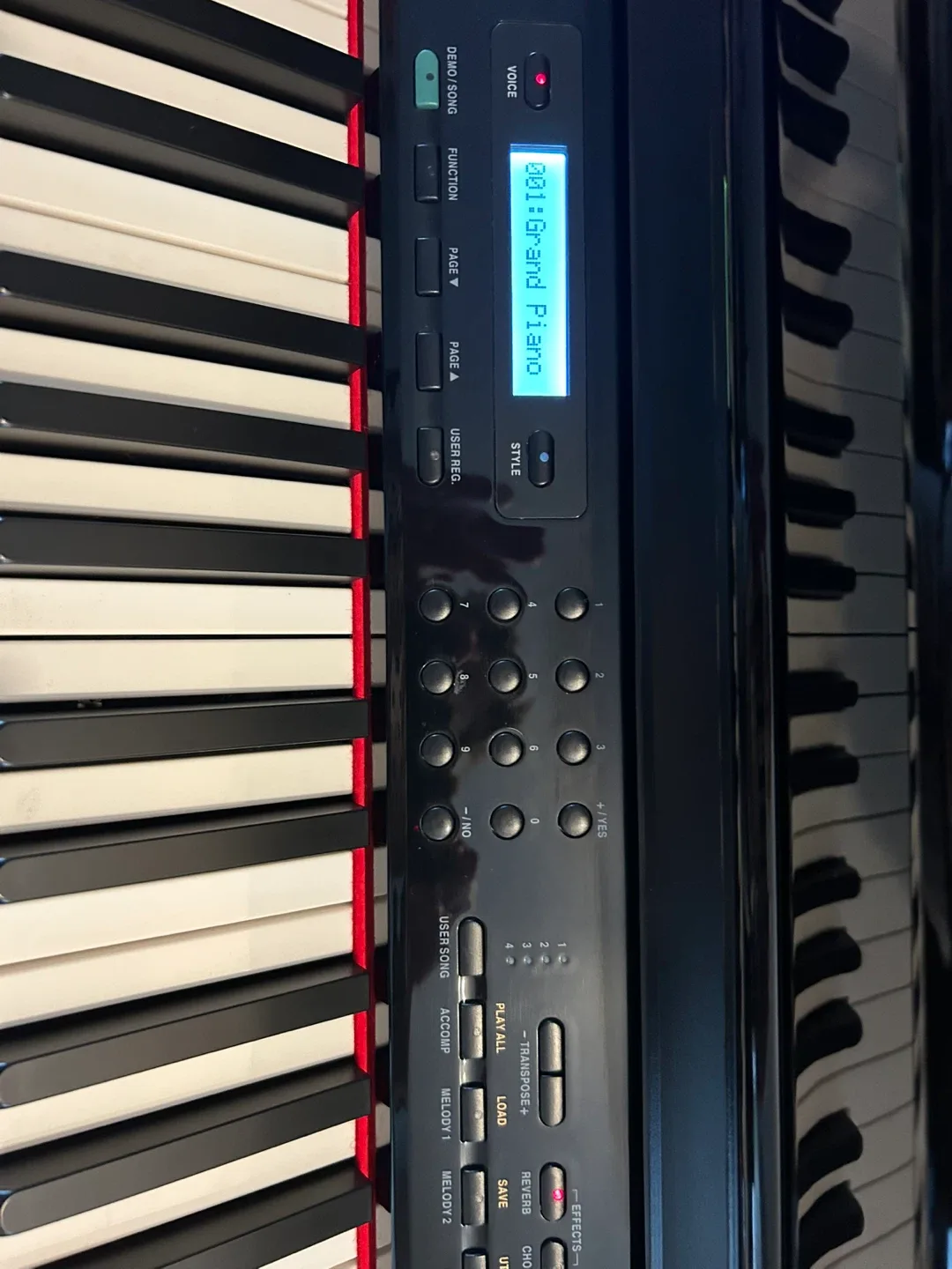 Suzuki MDG 100 micro Digital Grand Piano image indicator(8)