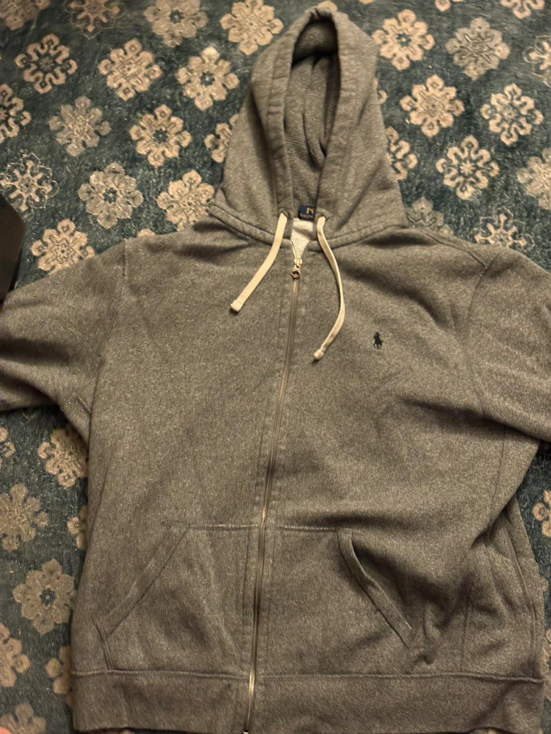 Polo Ralph Lauren Gray Full Zip Hoodie XXL - photo 4