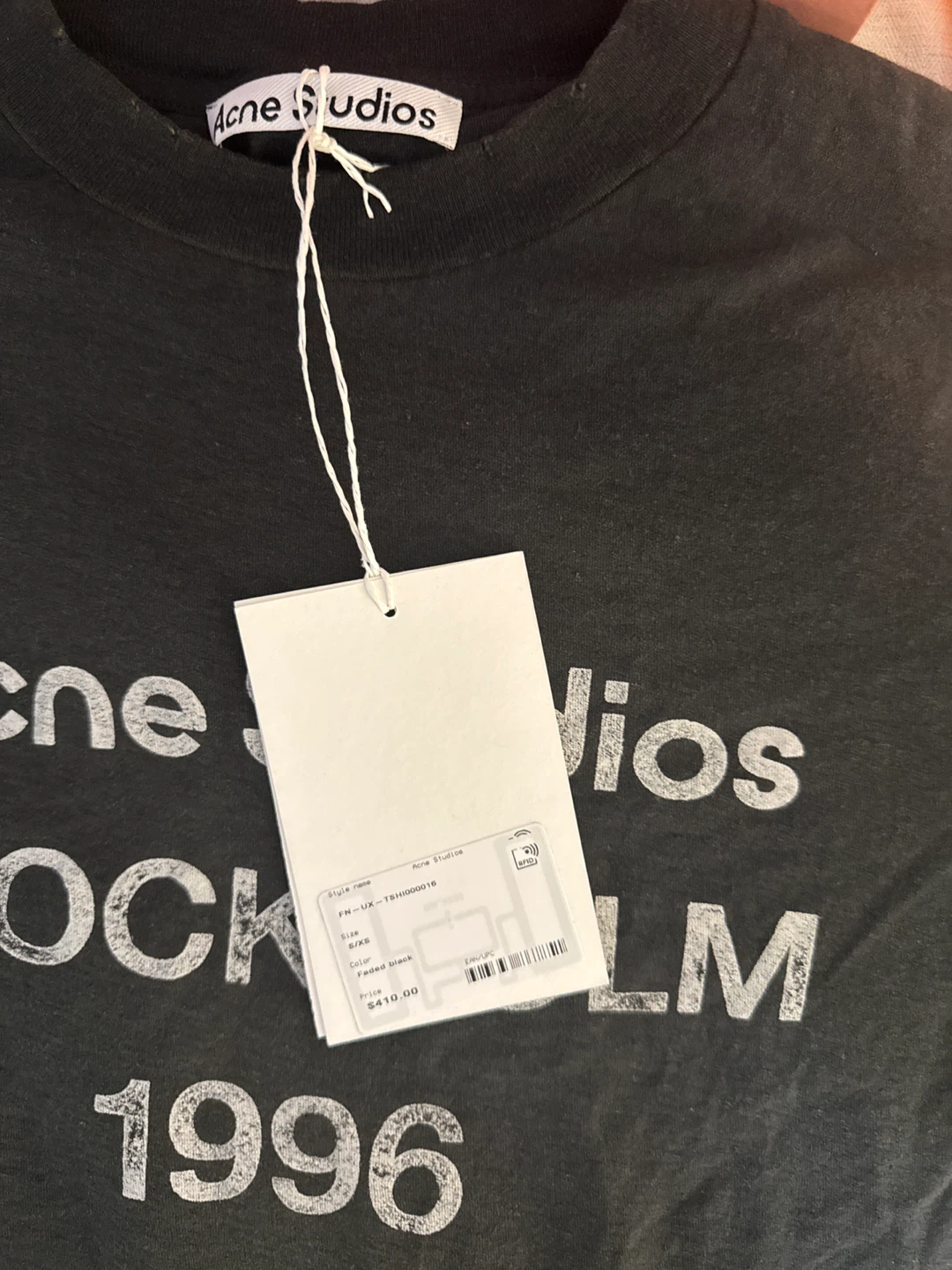 Acne Studios Stockholm 1996 LS Tee, Size S/XS - photo 2