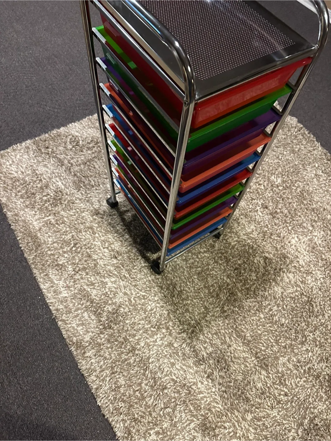 Rolling Cart with 10 Drawers image indicator(3)