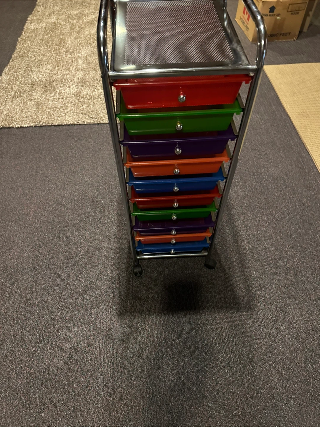 Rolling Cart with 10 Drawers - photo 4