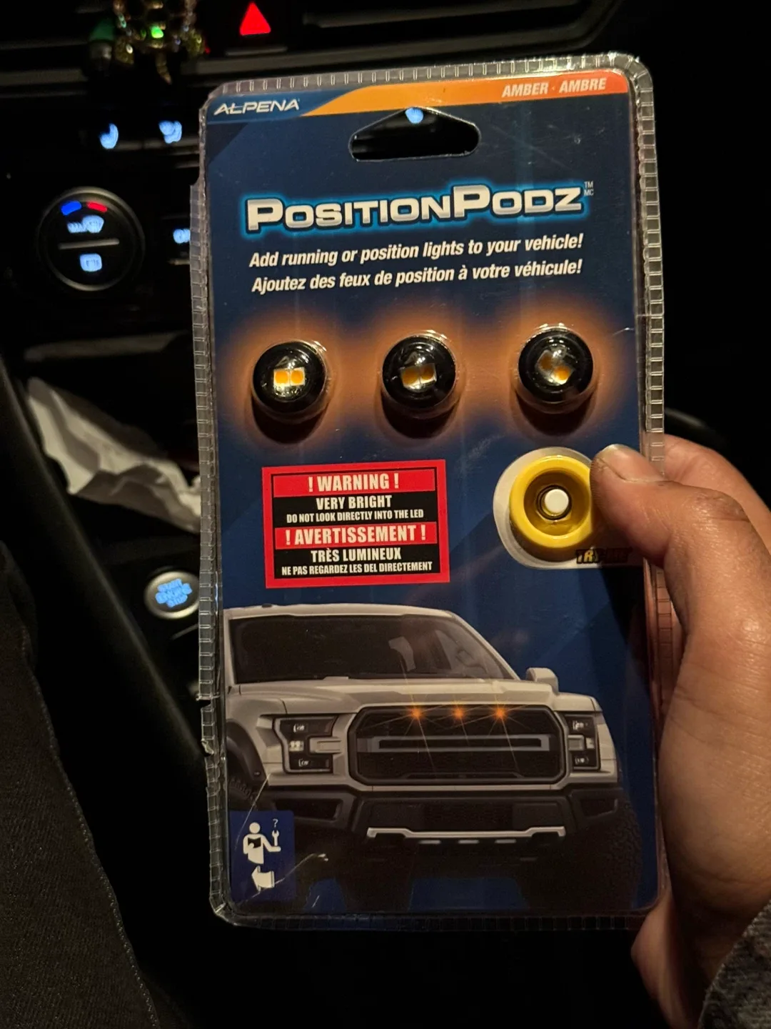 New Alpena Position Podz Amber Lights