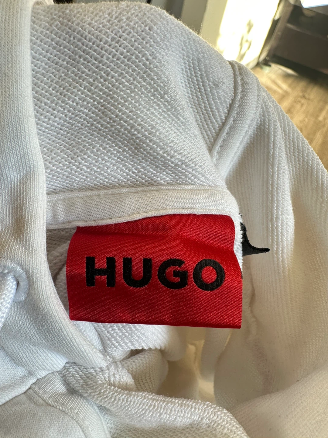 Hugo White Hoodie