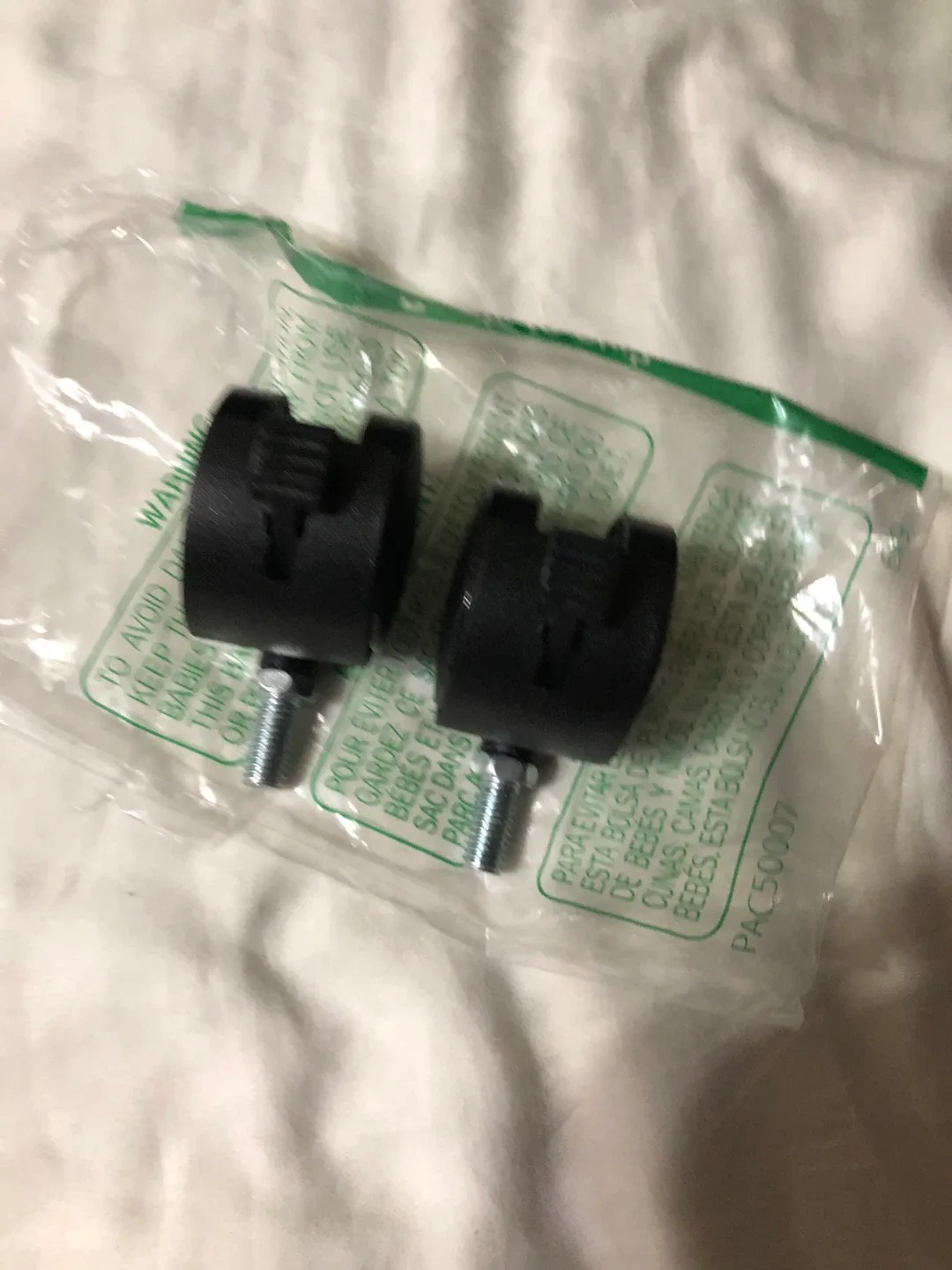 New Black Caster Wheels - Set of 2 image indicator(5)