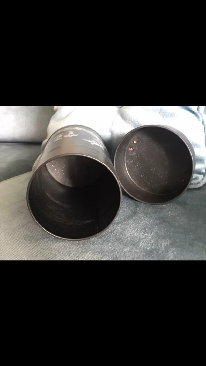 Tea Tin/Canister- Metal, Vintage Look ✨+FREE TEA image indicator(3)