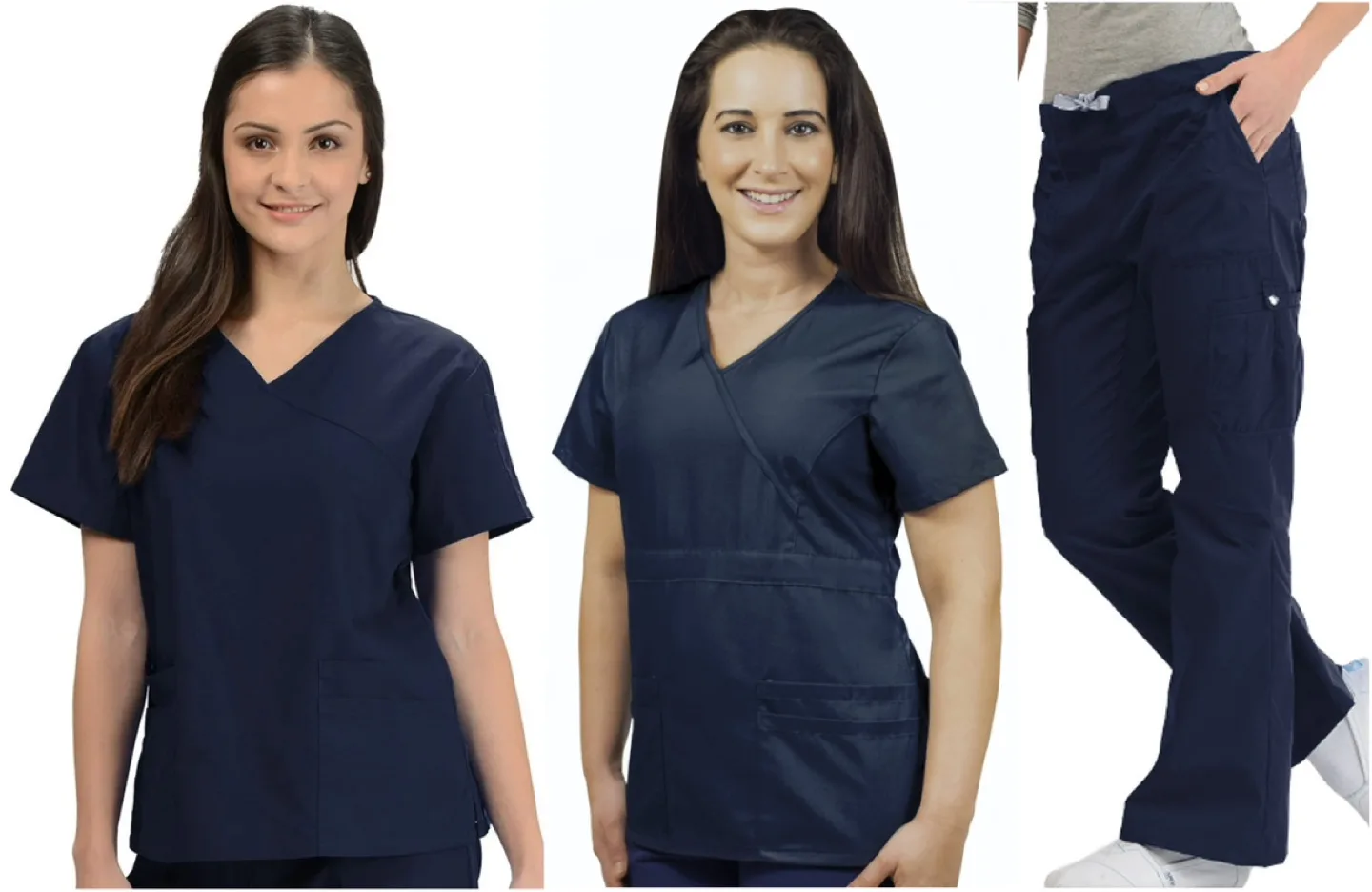 KLIK FITS Scrub Set (2 Tops, 1 Pants)