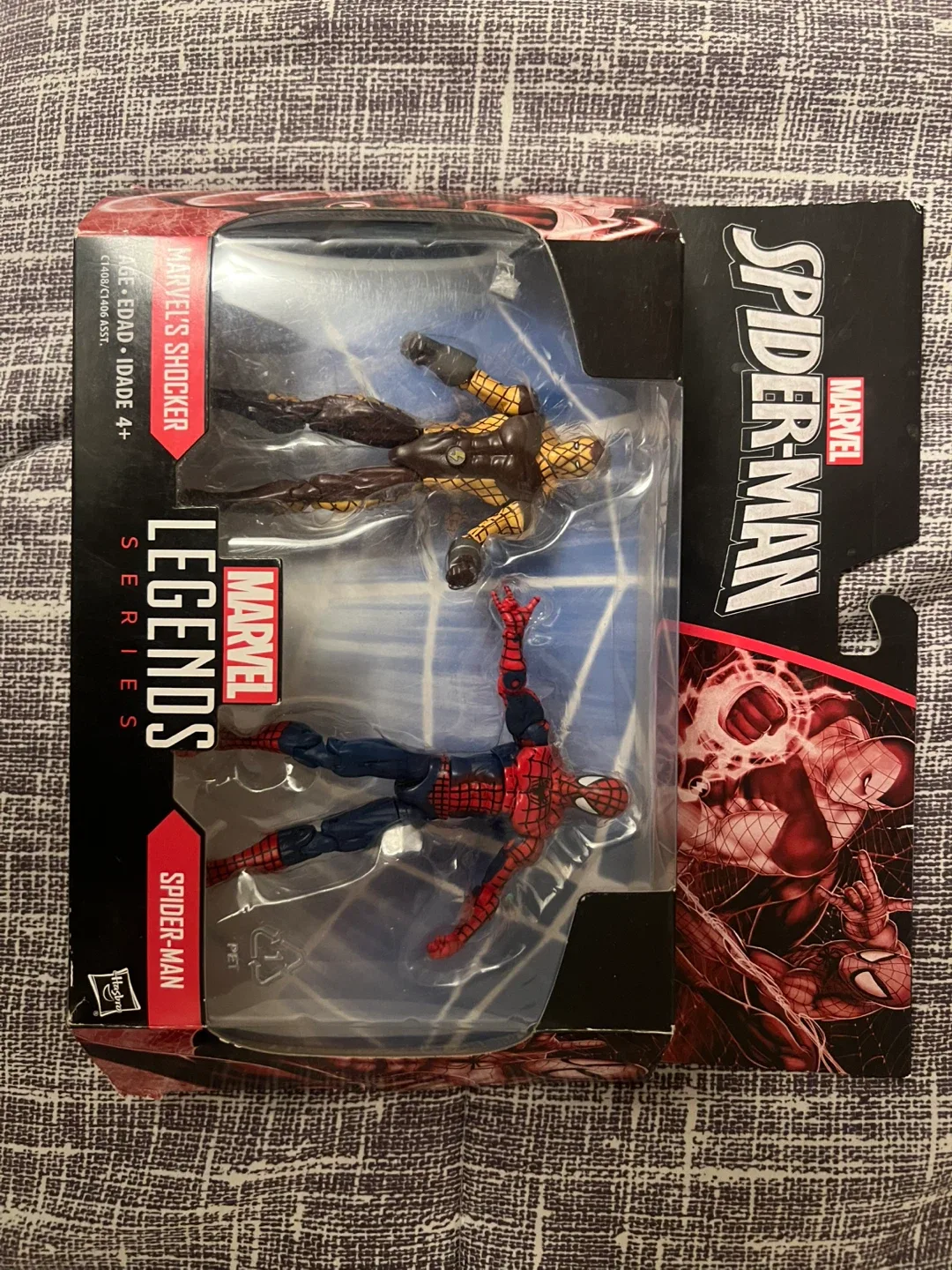 Marvel Legends Series Spider-Man & Shocker Action Figures image indicator(2)