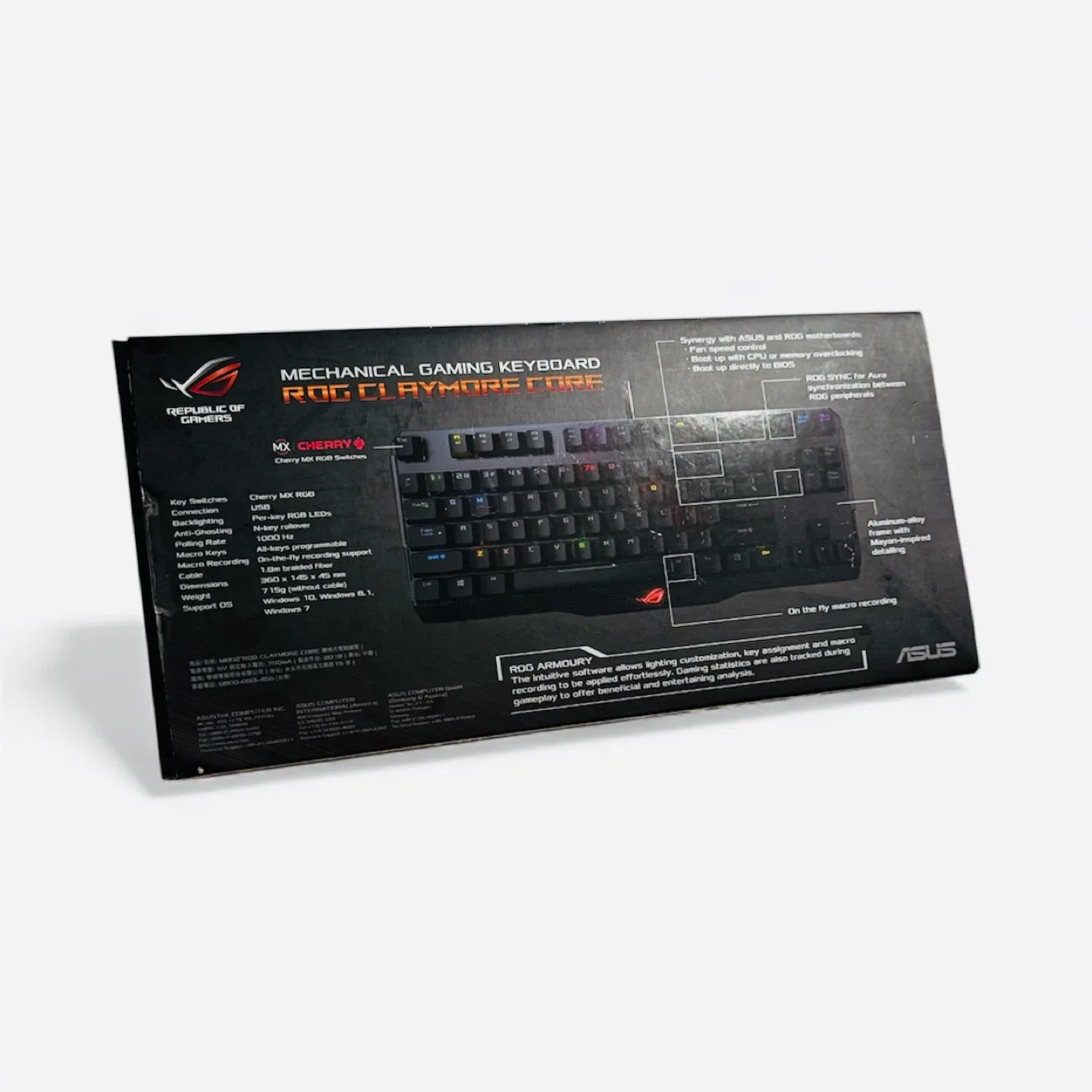 ASUS ROG Claymore Core Mechanical Gaming Keyboard image indicator(2)