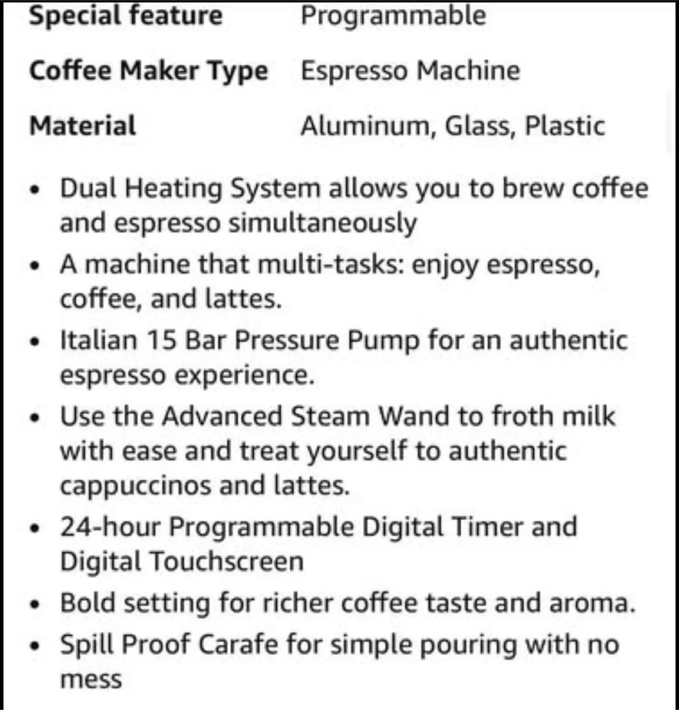 DeLonghi Espresso Machine - Like New! image indicator(2)