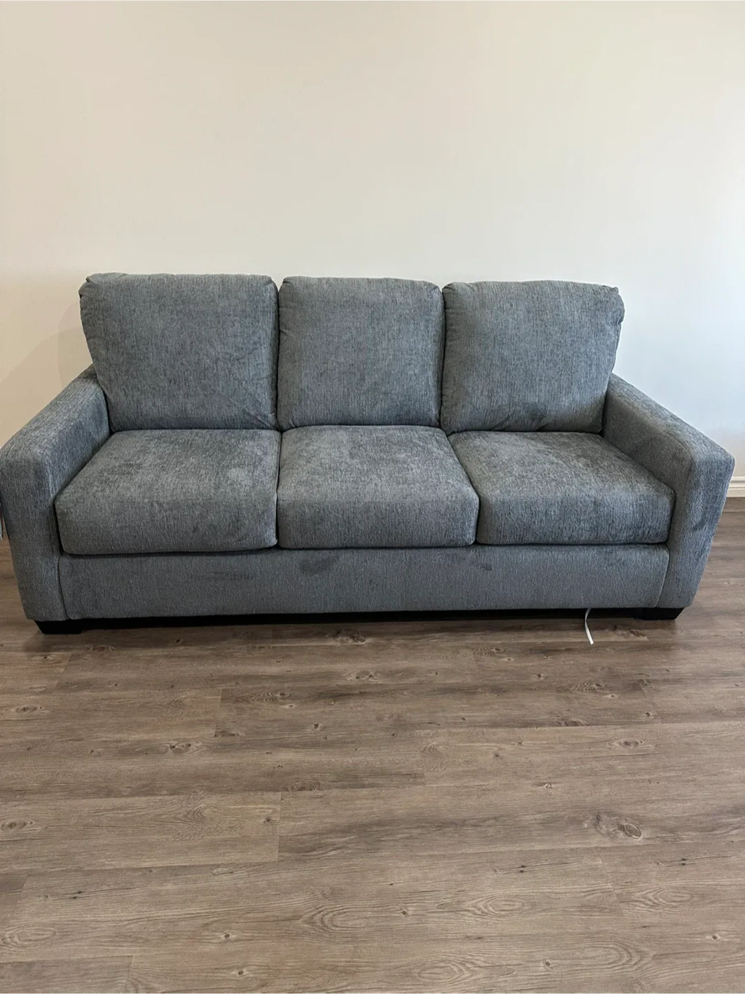 Grey Fabric Sofa Bed - Like New! image indicator(3)