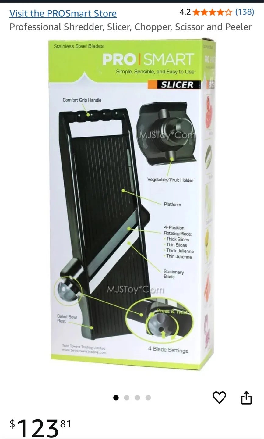 PRO|SMART Slicer  Mandolin