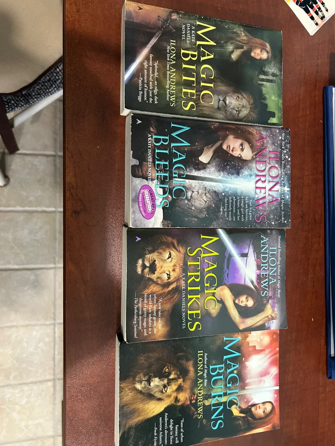 Ilona Andrews Kate Daniels Series Books