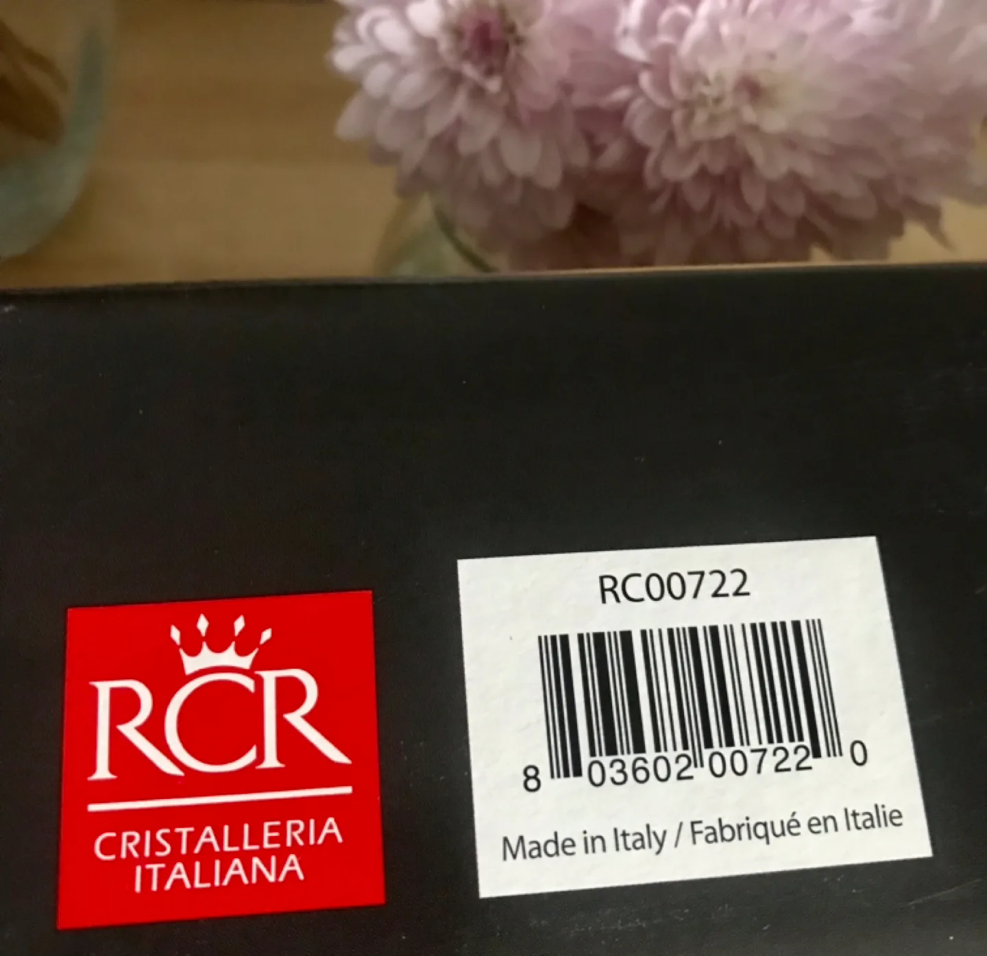 Gorgeous Set of Italian Crystal Champagne Flutes/Glasses image indicator(6)