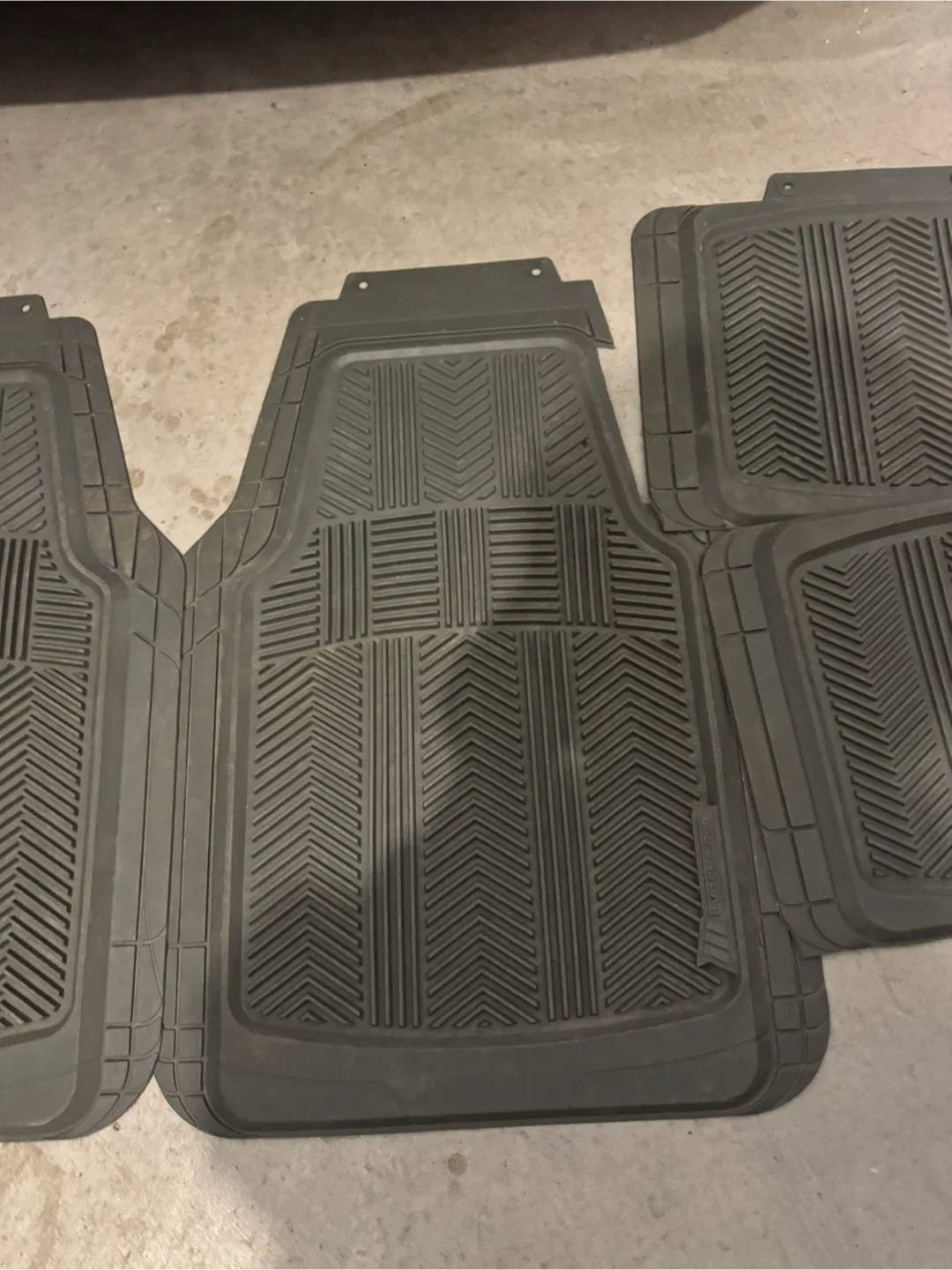 Set of Gray Car Floor Mats image indicator(2)