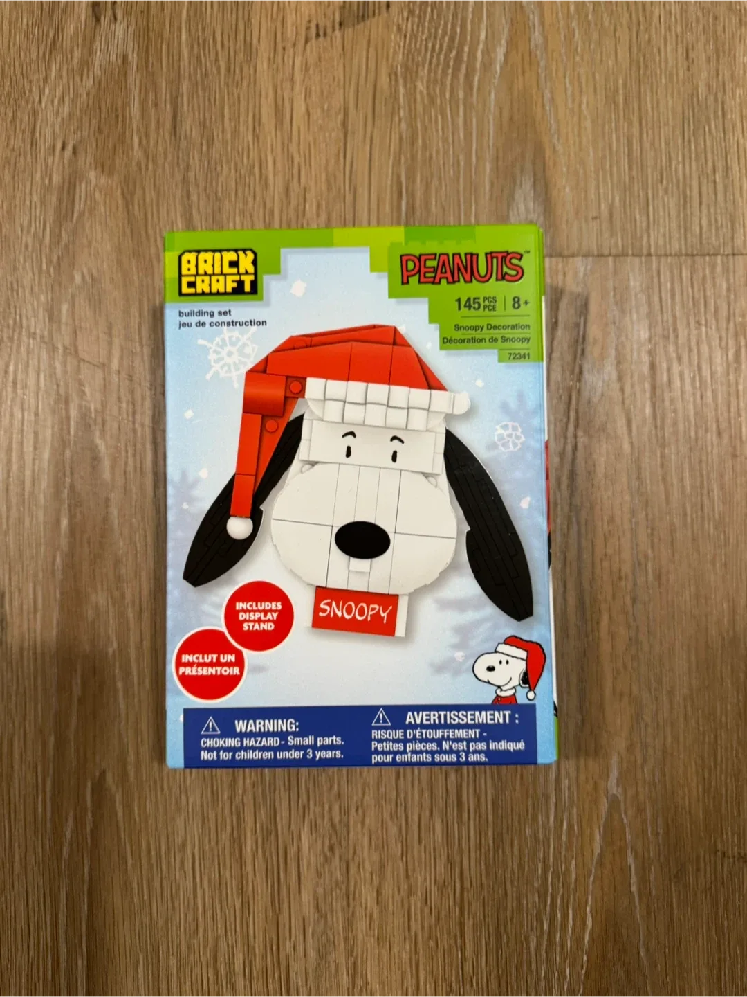 Brick Craft Christmas Peanuts Snoopy 145 Pieces