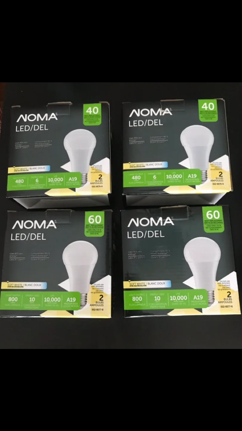 ✨TRADE✨9 NEW LED Bulbs- $60 Value