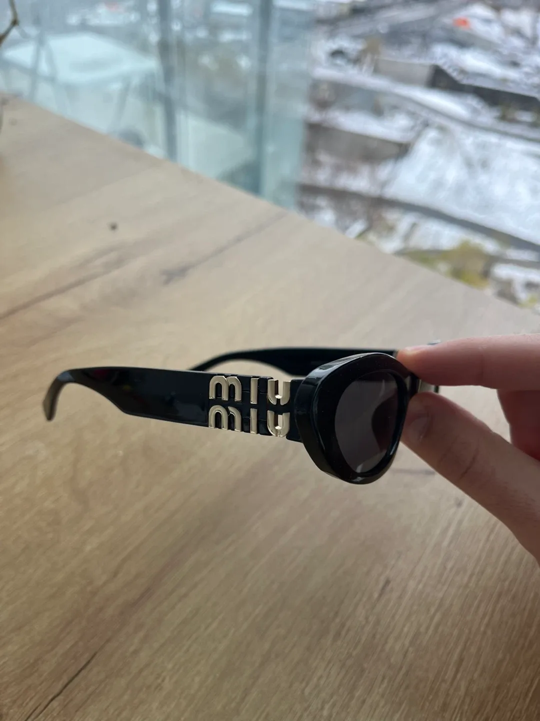 Miu Miu Black Sunglasses - #Cleanout