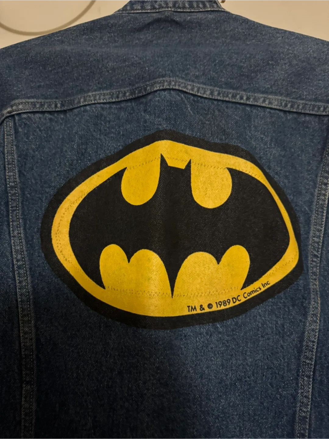 VINTAGE Batman Denim Jacket image indicator(3)