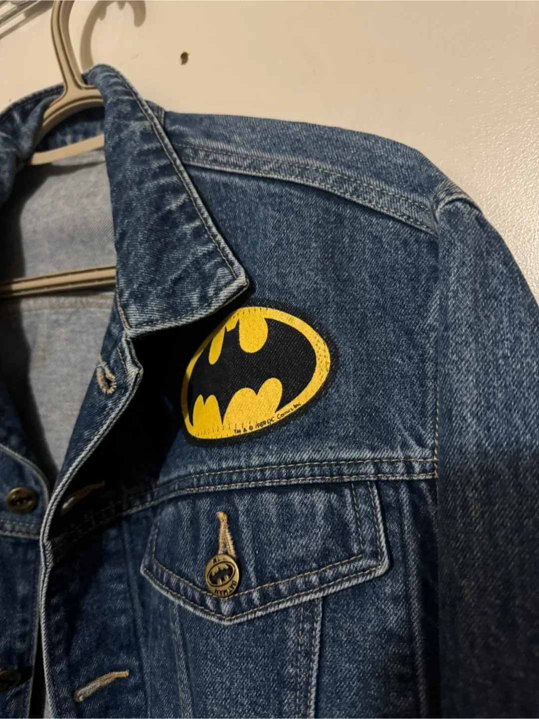 VINTAGE Batman Denim Jacket image indicator(5)