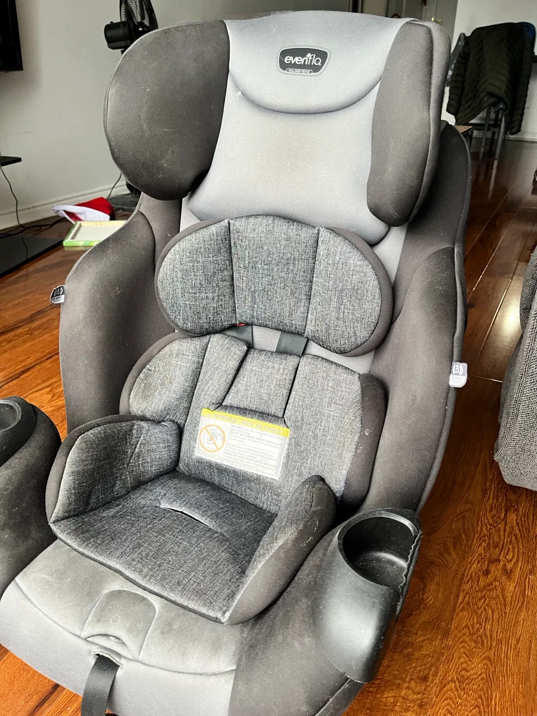 Evenflo Symphony Car Seat - Gray