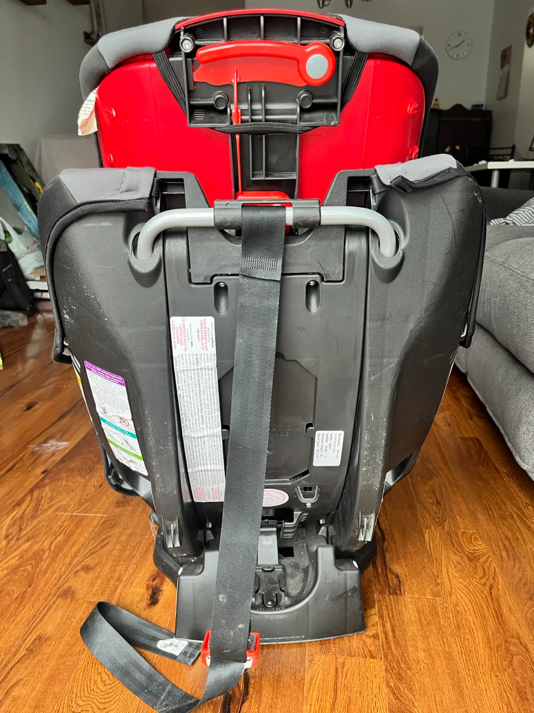 Evenflo Symphony Car Seat - Gray - photo 4