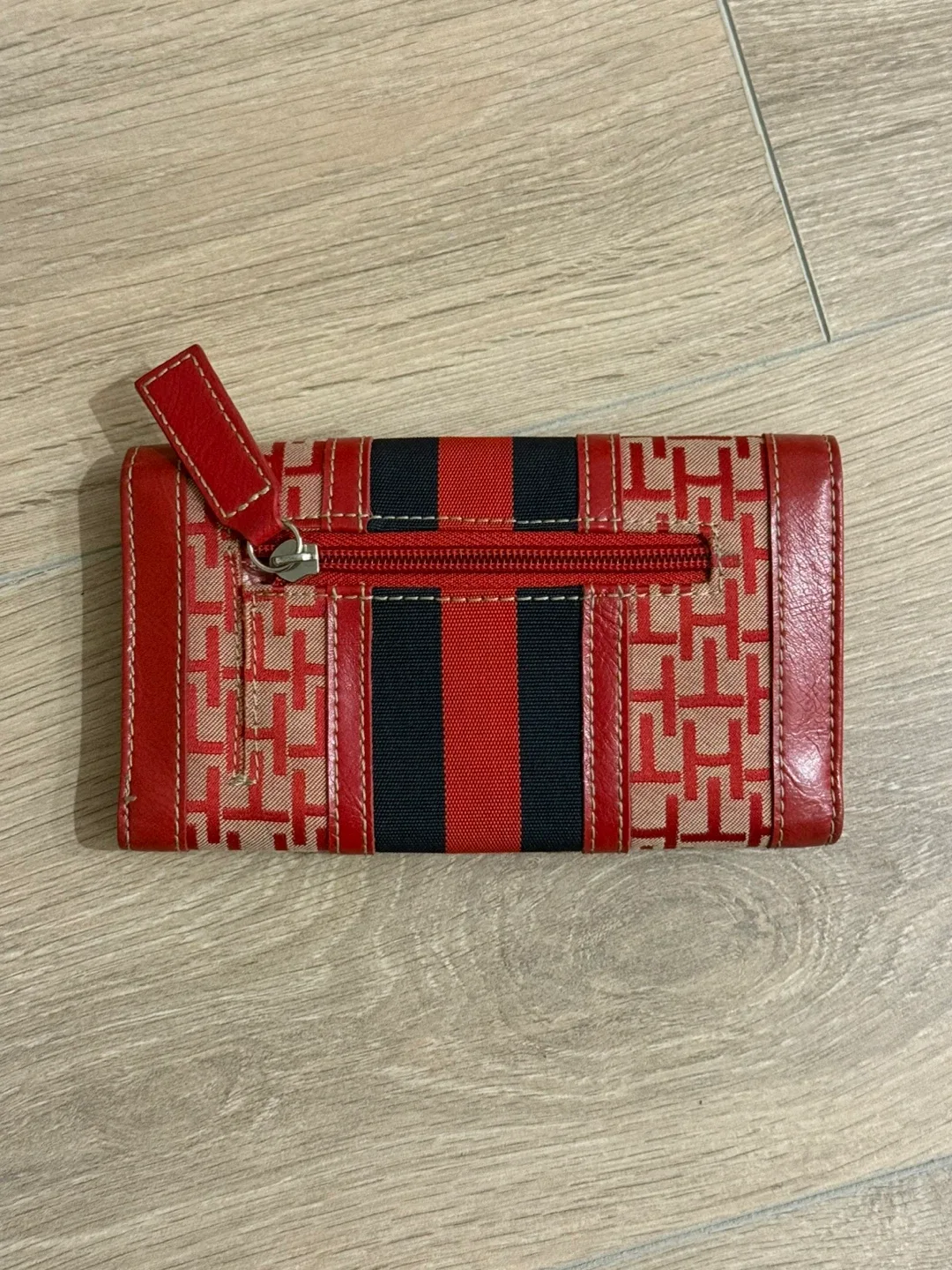 Tommy Hilfiger Red Vintage Wallet image indicator(2)