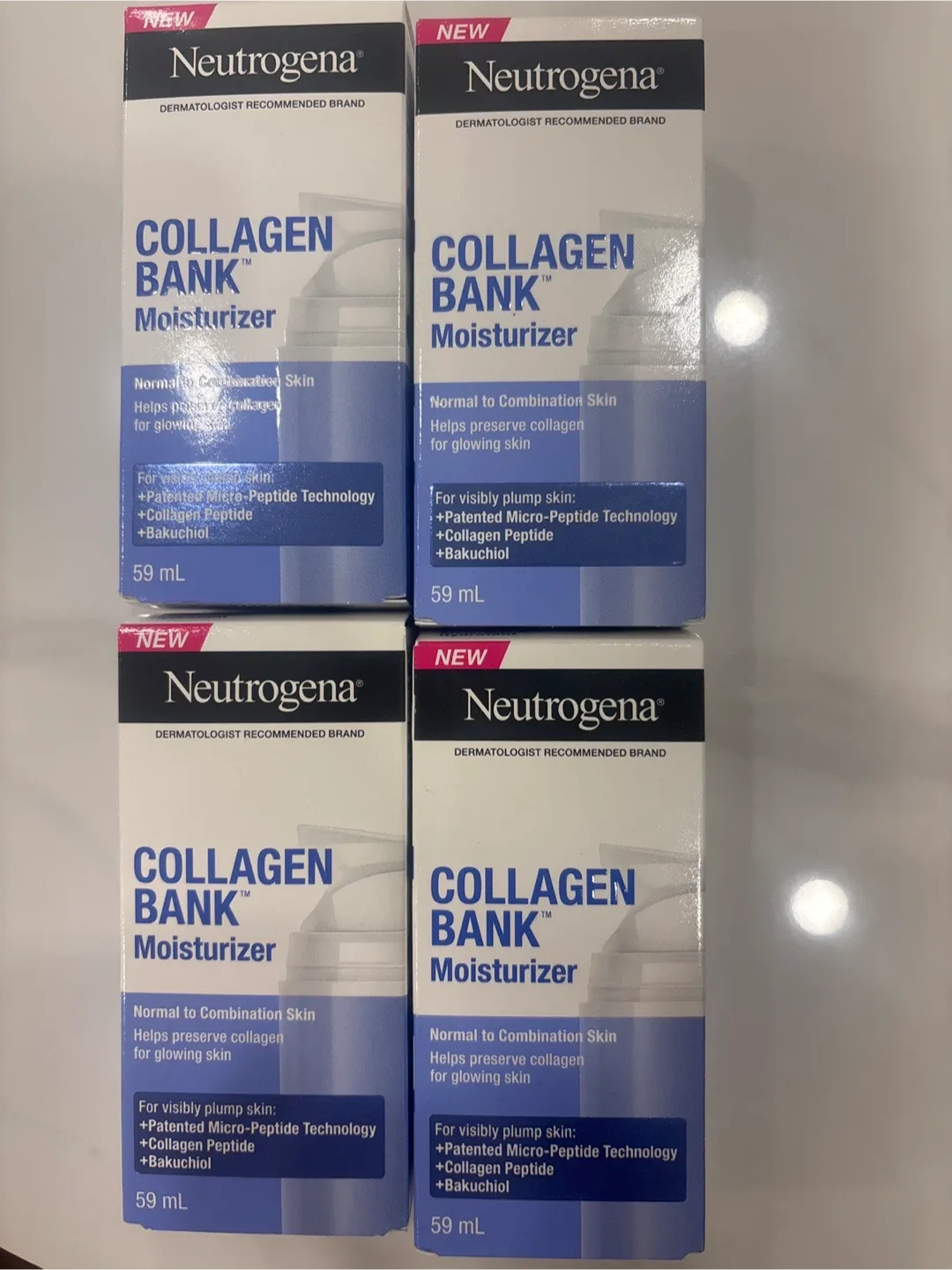 New Neutrogena Collagen Bank Moisturizer 59 mL