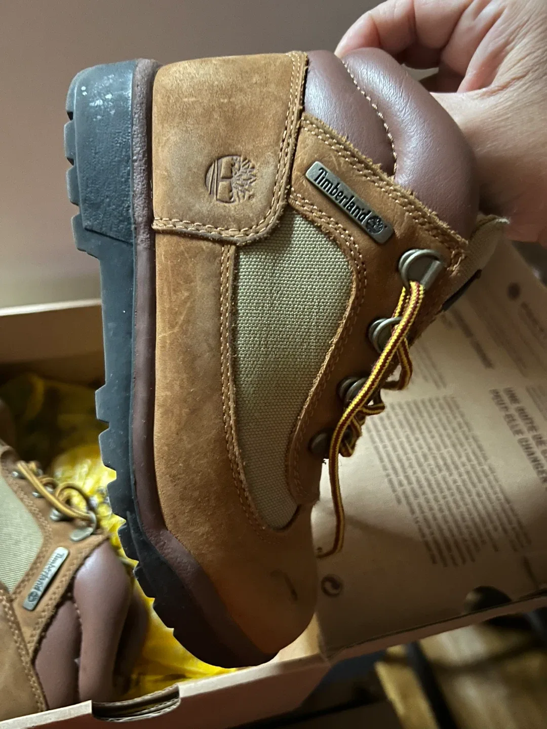 Timberland Youth's Field Boots - Size 1.5 image indicator(5)