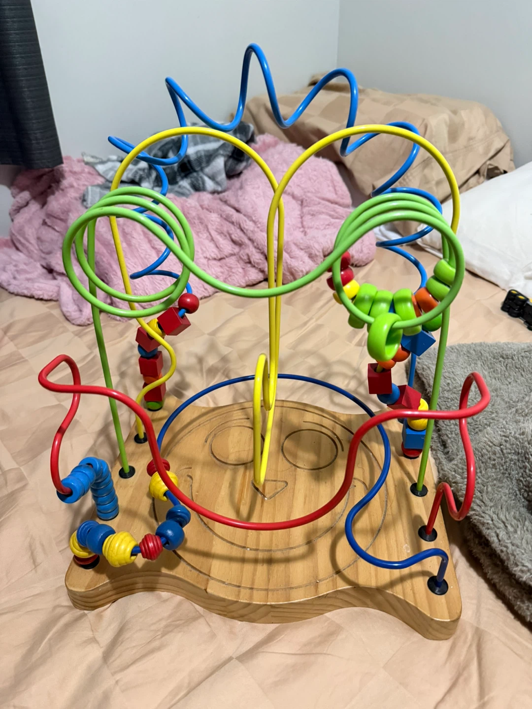 Wooden Bead Maze Toy