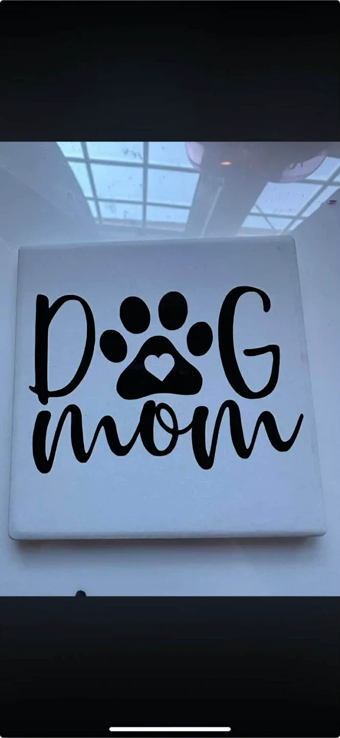 Dog Mom Coasters(4)
