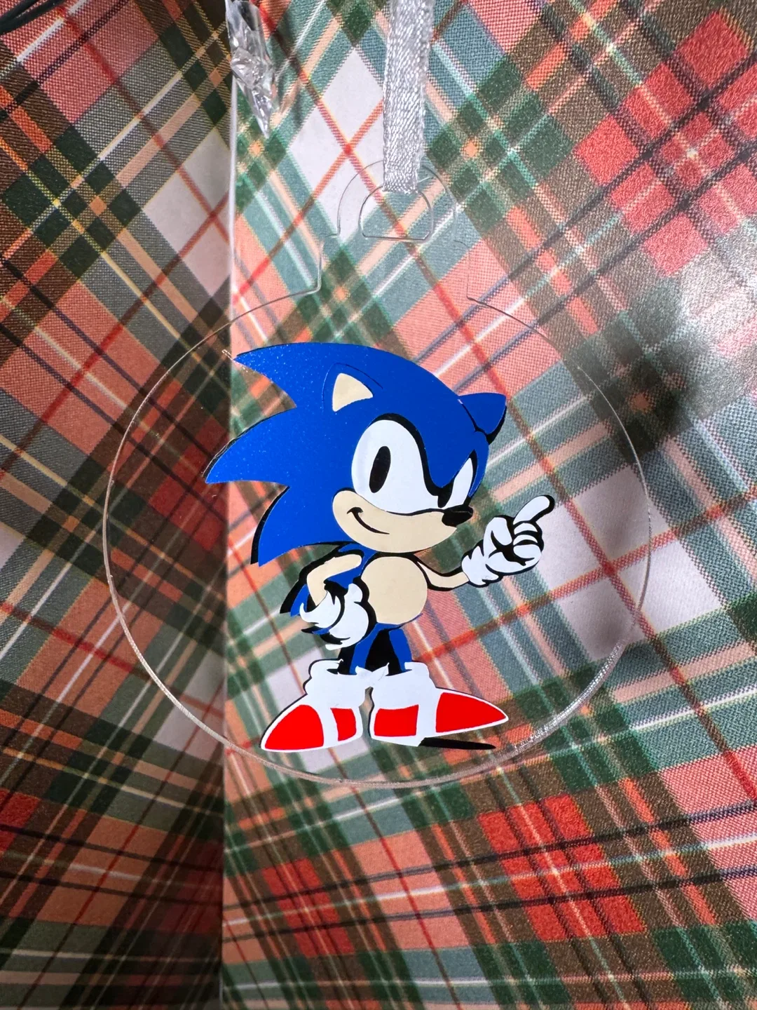 Handmade Sonic, Shadow, Grinch, Hello Kitty Ornaments