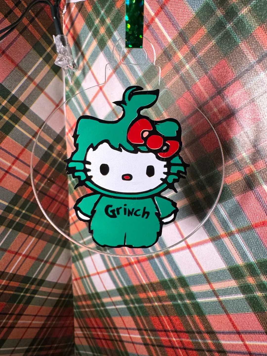 Handmade Sonic, Shadow, Grinch, Hello Kitty Ornaments image indicator(4)