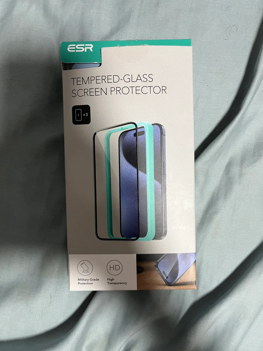 x2 iPhone 15 / 15 Pro Screen Protectors