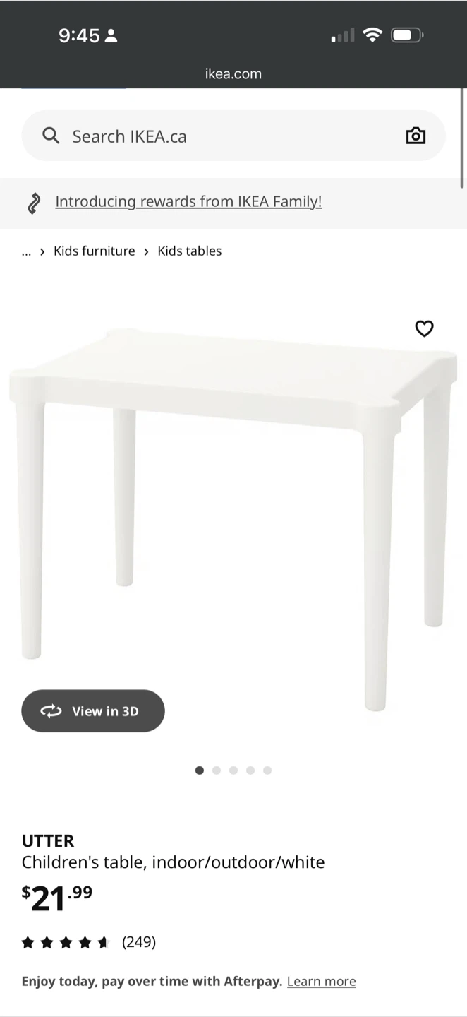 IKEA Lätt Children's Table with Chairs